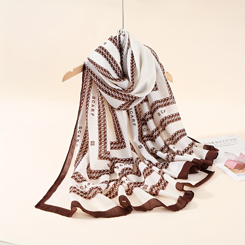 100% Cotton Shawls and Scarves for Women, women's Fall Winter