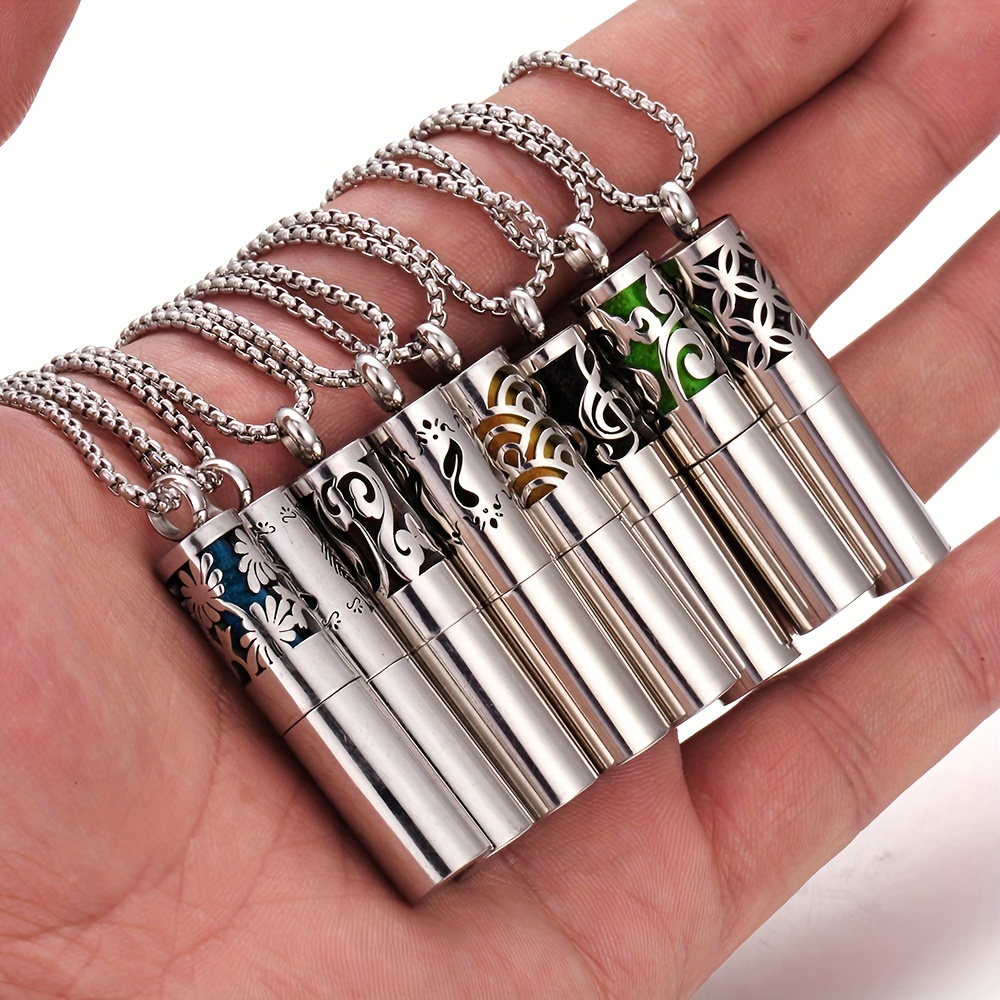 Aromatherapy Diffuser Necklace for Men