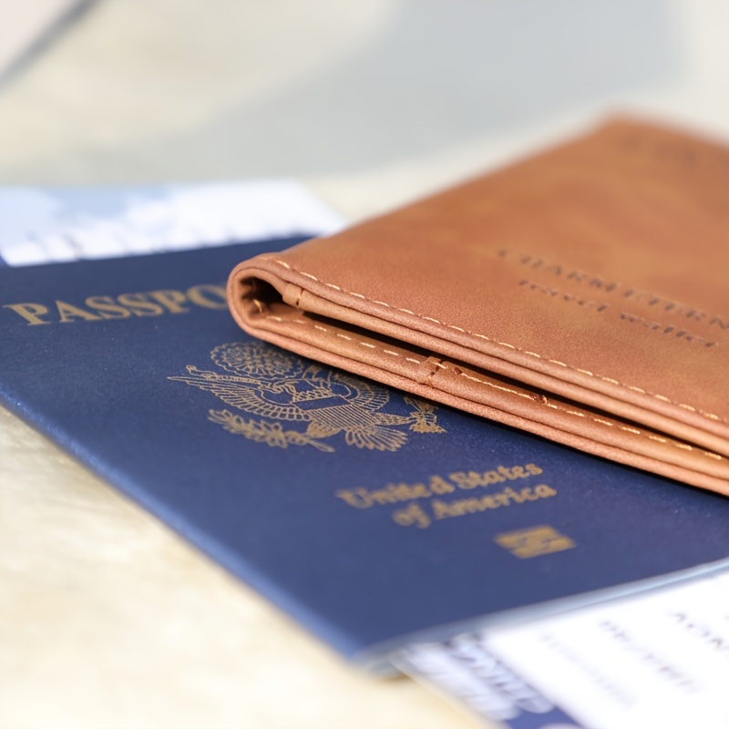 Passport and Vaccine Card Holder Combo - Passport Wallet