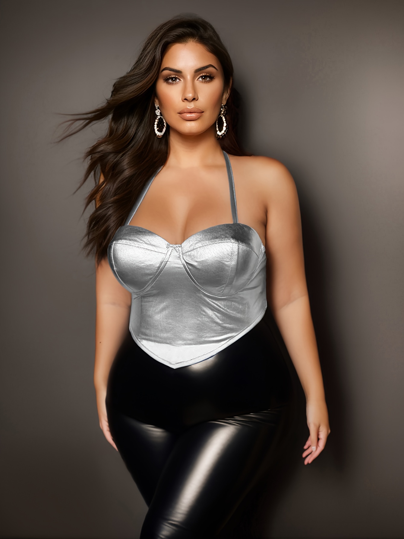 Plus Size Crop Top - Temu