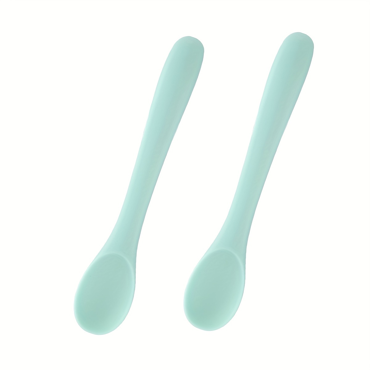 Toyvian 3 Pz Cucchiaio Alimentare Supplementare Cucchiai Di Silicone  Stoviglie Di Sicurezza Cucchiaio Da Alimentazione Scaricare La Testa a  Cucchiaio