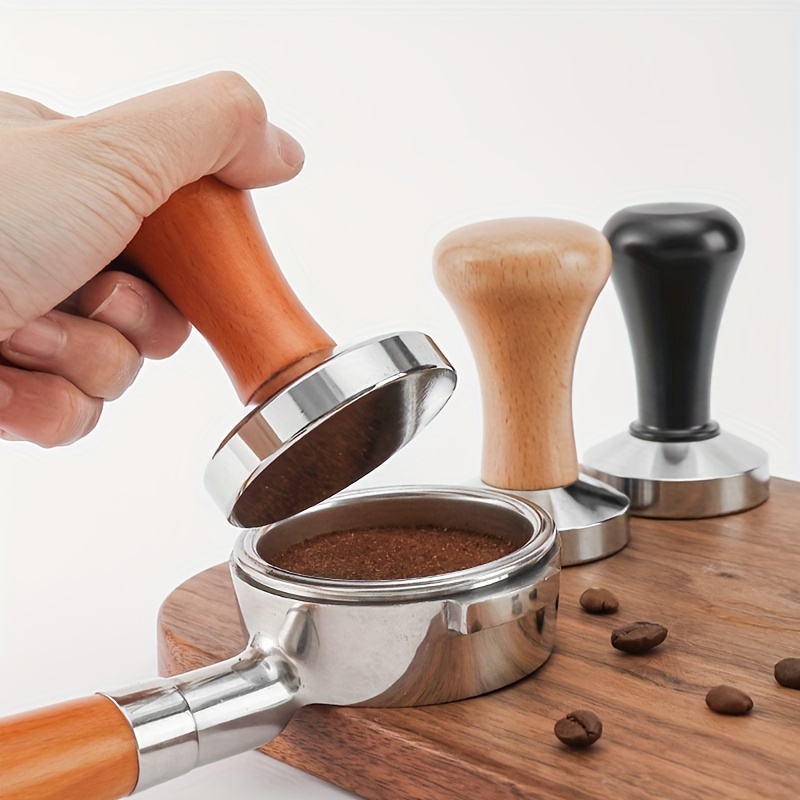 Adjustable Depth Espresso Coffee Tamper Stainless Steel - Temu