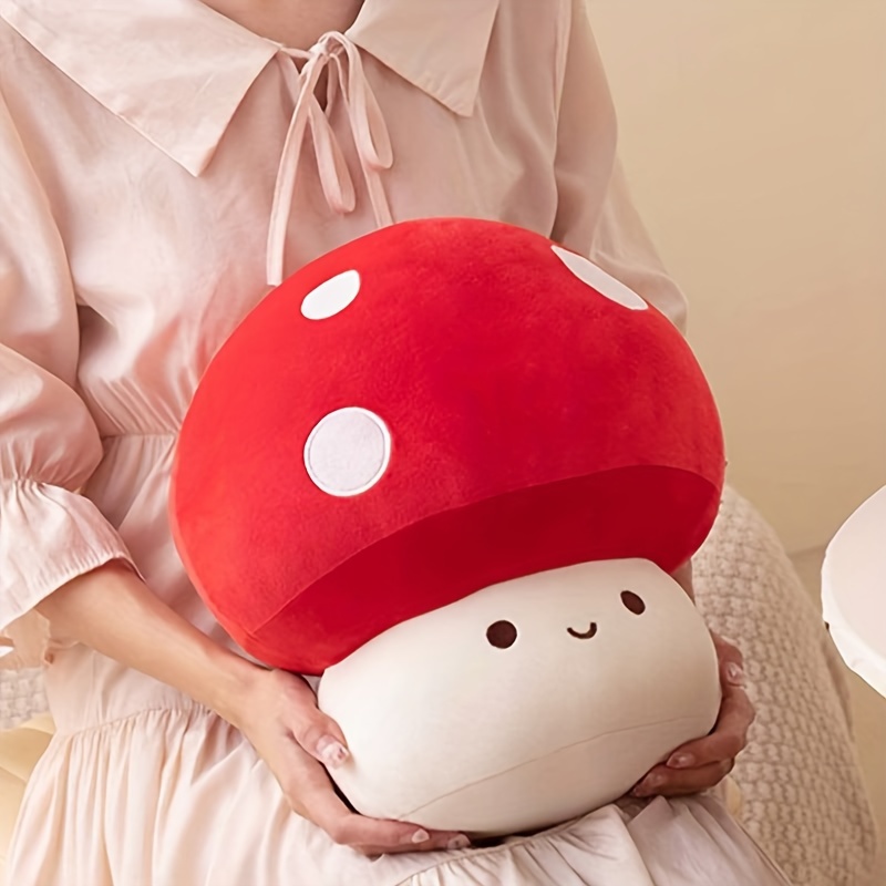 Mushroom Plush Toy Soft Stuffed Animals Plushies Cute - Temu