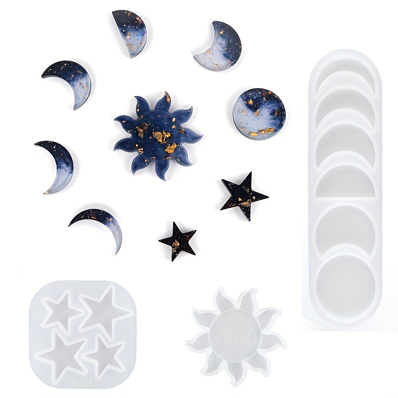 Crescents Moon Molds, Resin Molds, Epoxy Molds, Silicone Moon Fairy, Moon  Fawn, Moon Cat, Moon Unicorn Epoxy Molds For Diy Crafts Home Decoration -  Temu Mexico