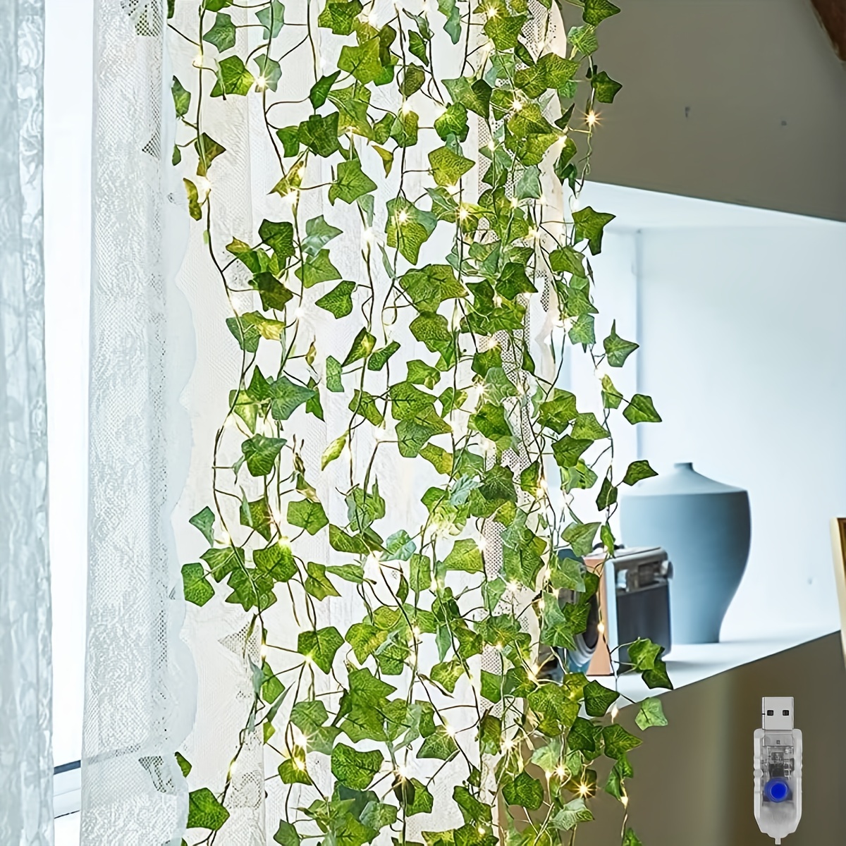 Fake Leaves Artificial Ivy Garland Hanging Vines Vine Plants - Temu
