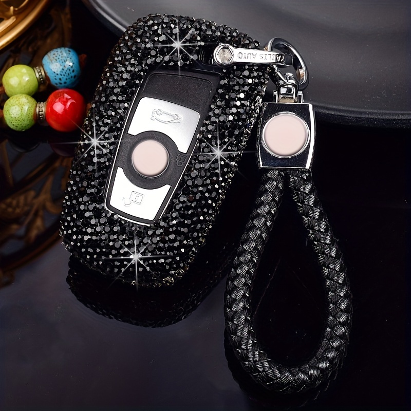 1x Bling Bedazzled Mini Cooper F54 F55 Key Cover with Rhinestones- Pin –  Carsoda