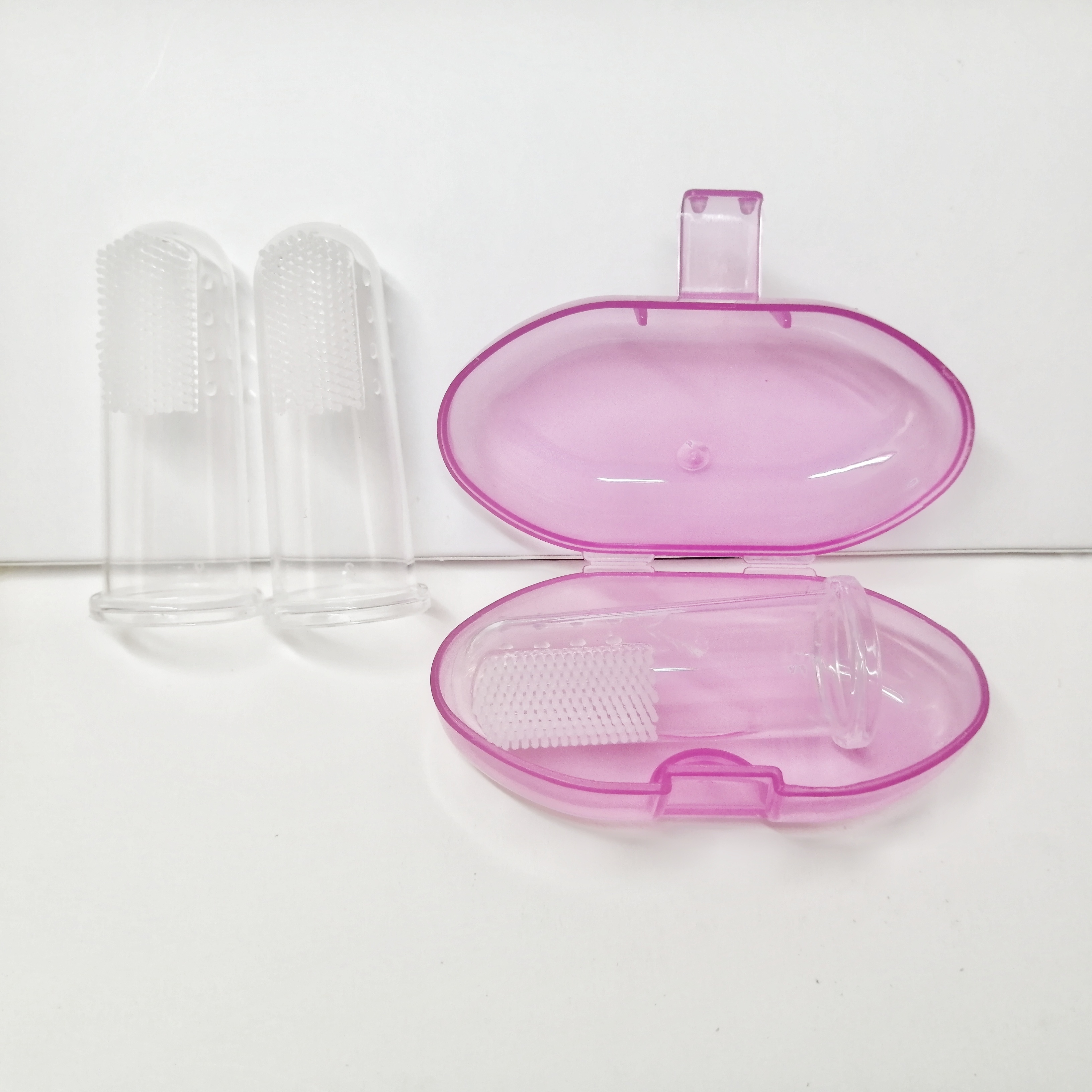 Spazzolino portatile per dito con spazzola per bambini/gengoriale in  silicone liquido approvato dalla FDA - Cina Spazzolino manuale, spazzolino  da allenamento