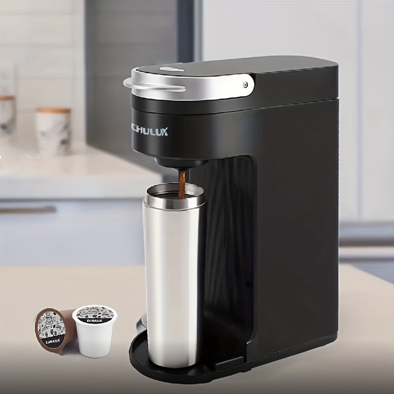 Compact Single Serve Coffee Maker For Rv And Home Barista - Brews 6 To .  K-cup Pods With Ease - Temu