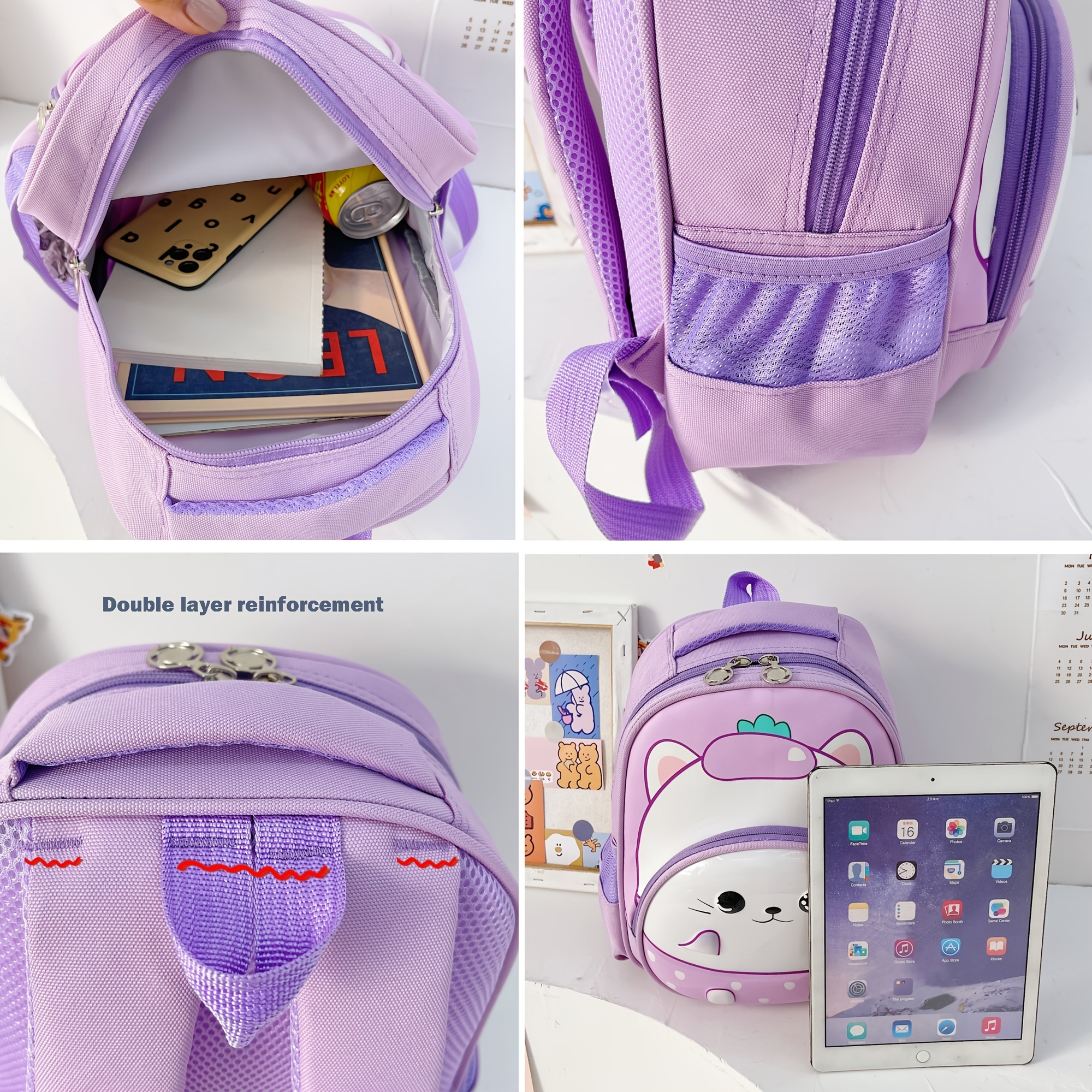 Toddler Preschool Backpack Dinosaur Unicorn School Book Bag