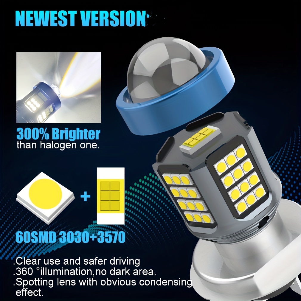 10000Lm H4 LED Moto H6 BA20D LED Motorcycle Headlight Bulbs CSP