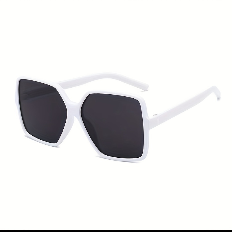 Oversized Square Sunglasses Casual Gradient Glasses UV400