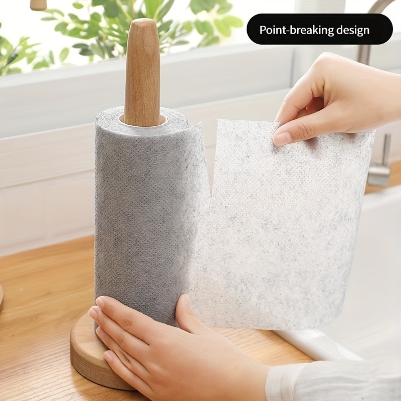 50pcsroll Disposable Dish Cloth Home Cleaning Towels Kitchen Housework Dish Cleaning Cloths Wiping Pad Absorbent Dry Quickly Dishcloth Bathroom