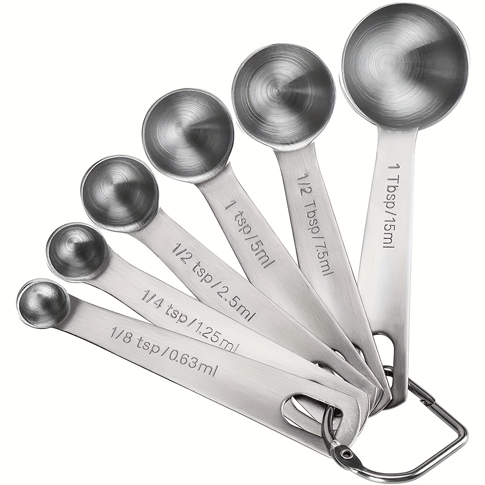 Premium Stainless Steel Measuring Spoon Set Tablespoons Teaspoons