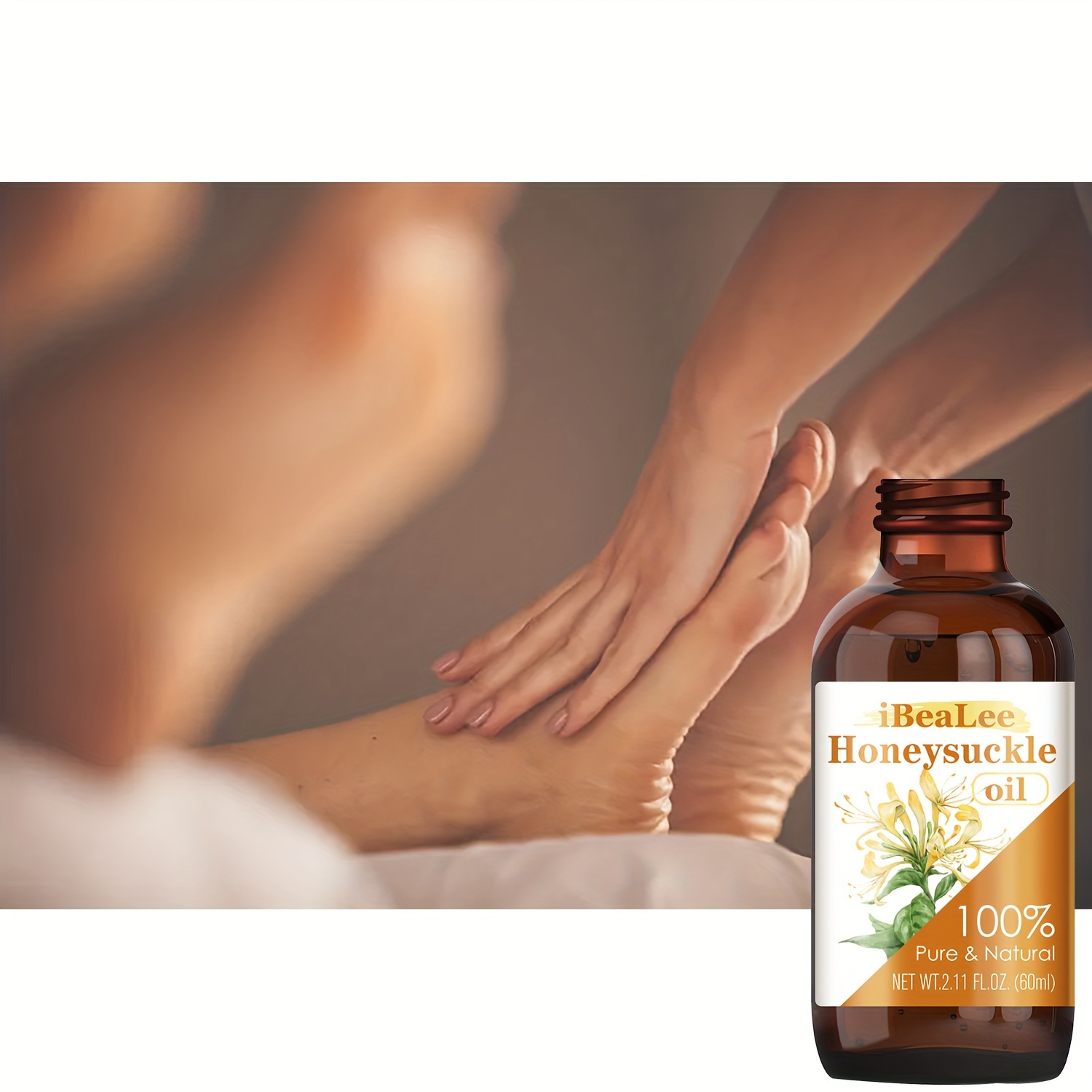 100% pure honeysuckle essential oil for