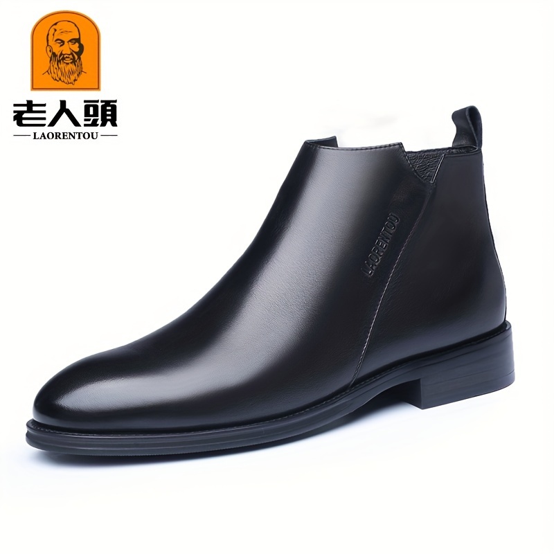 Elegante Mit Fell Gefütterte Knöchelstiefel mit Absatz für Damen