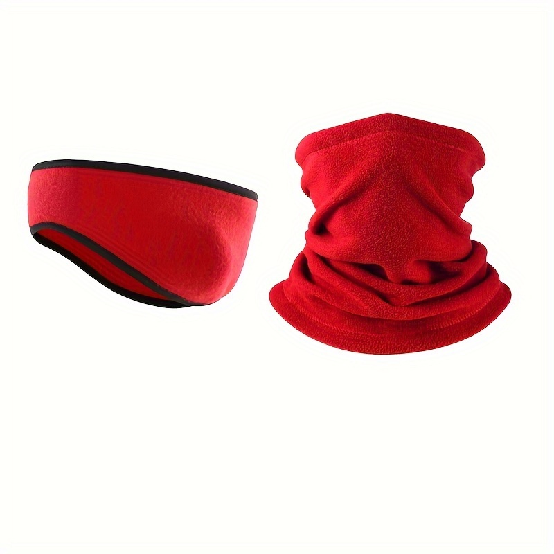  Fleece Ear Warmers Muff Winter Headband for Men Women