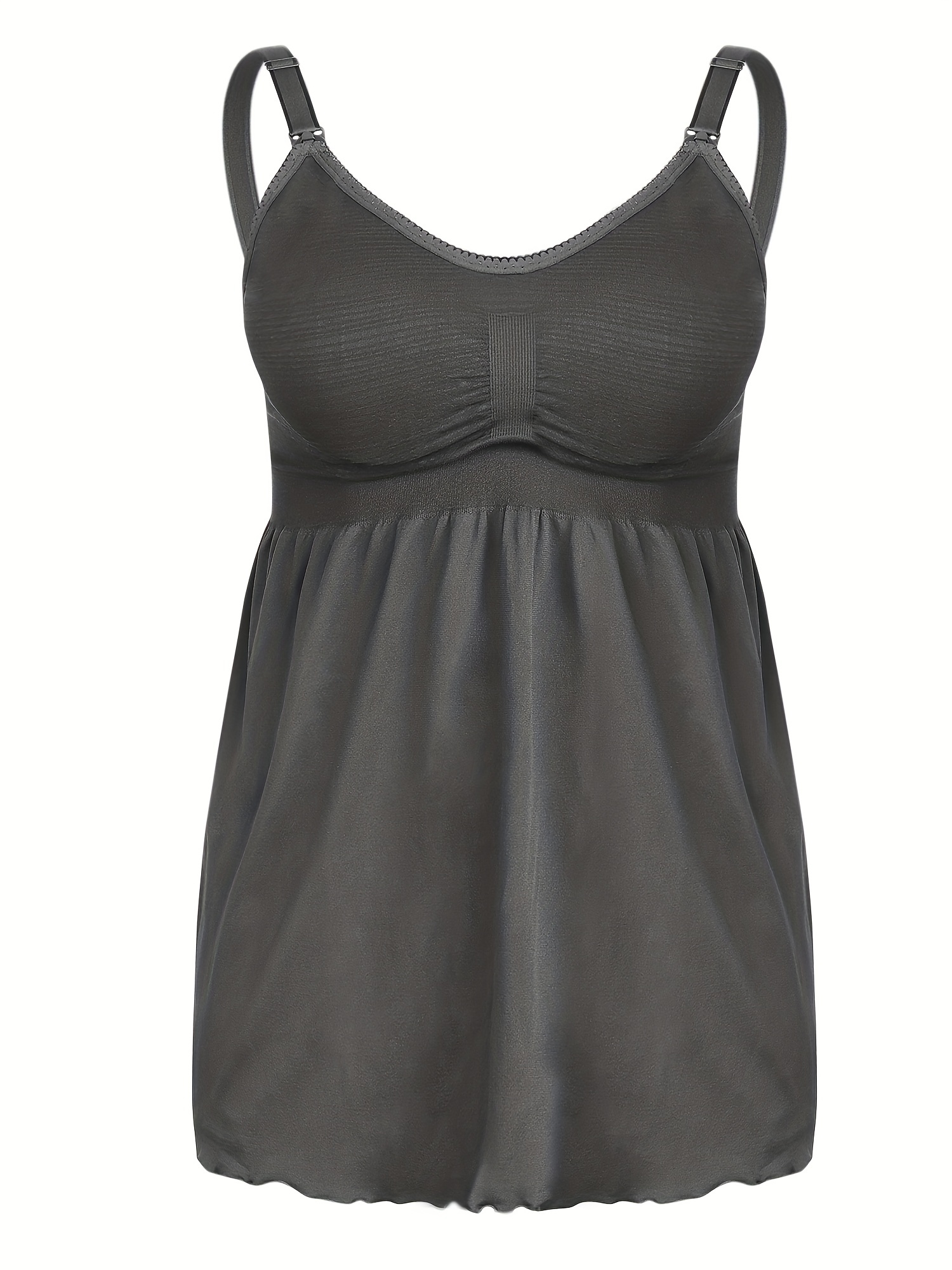 Women's Maternity Casual Tank Top for Breast Pumping Nursing