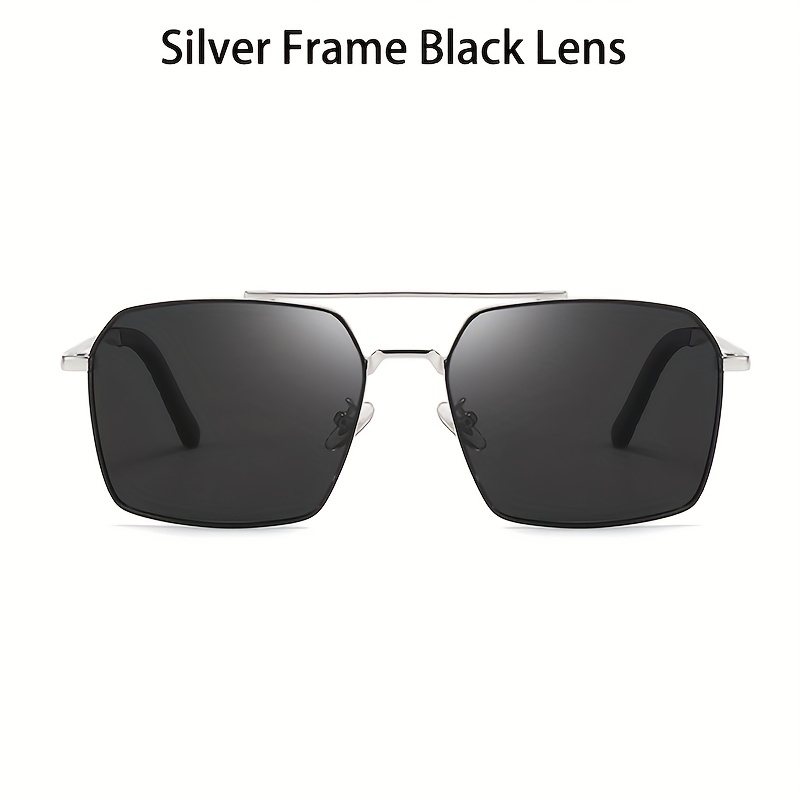 Gafas de sol polarizadas para hombre para conducir, pesca, golf, gafas de  metal