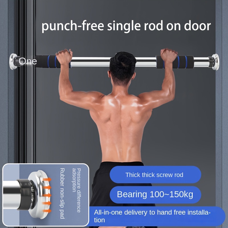 Pull-Up Bar - Total Upper Body Workout Bar for Doorway, Adjustable Width  Locking, No Screws Portable Door Frame Horizontal Chin-up Bar, Fitness