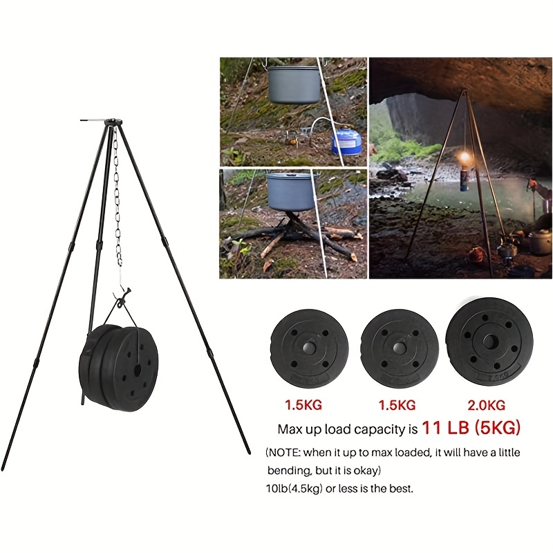 Camp Tripod for Dutch Oven - 2 Pack