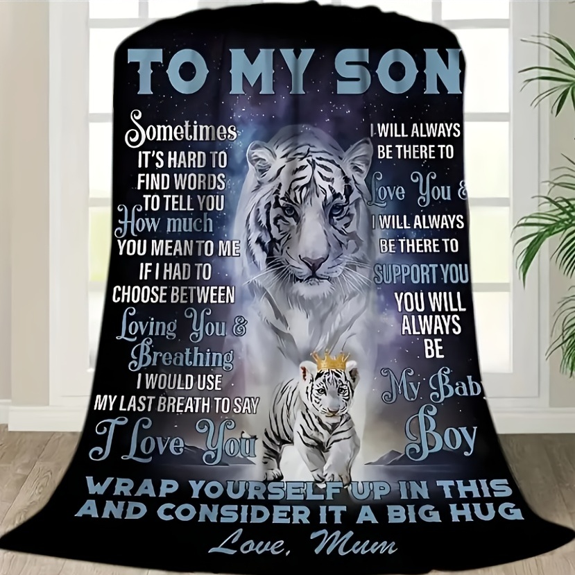 Son blanket from discount mum