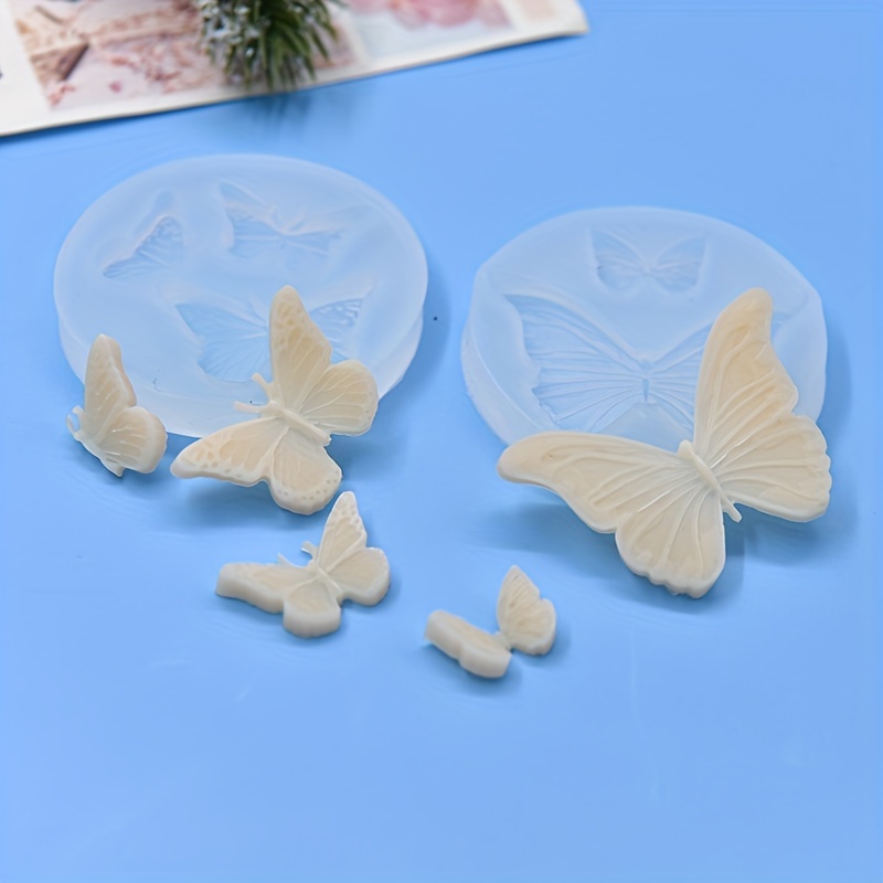 Hollow Butterfly Shape Chocolate Mold 3d Silicone Mold - Temu