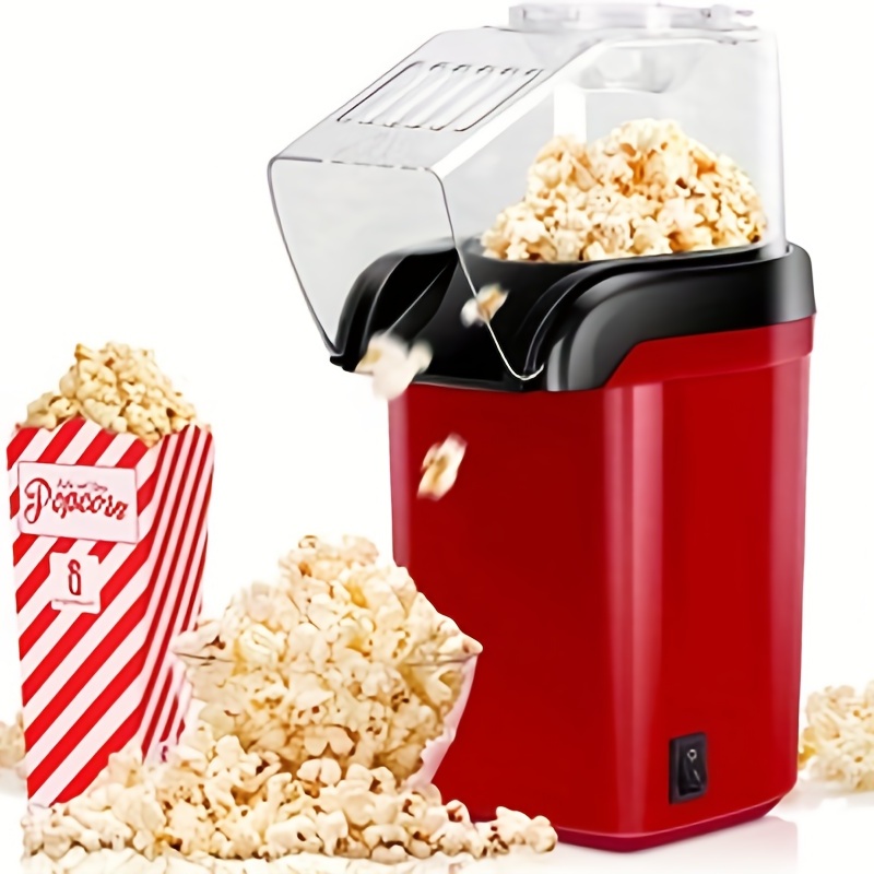 Popcorn Maker Machine Automatic Small Heating Corn Puffer - Temu