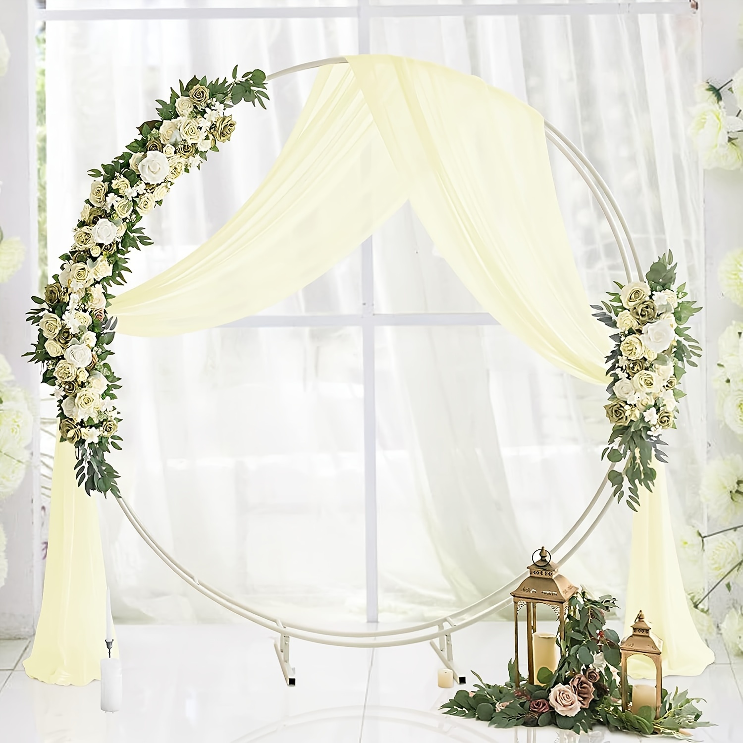 Guide Which is the Best Fabric For Wedding Arch Draping