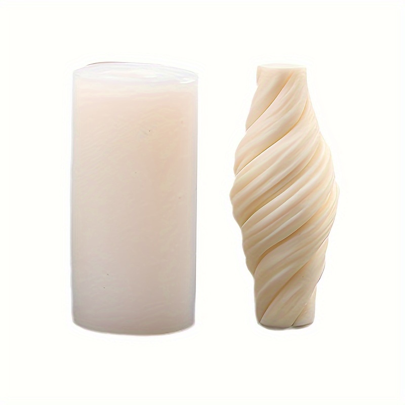 1pc Molde Silicona Velas En Forma Columna Geométrica - Temu Chile