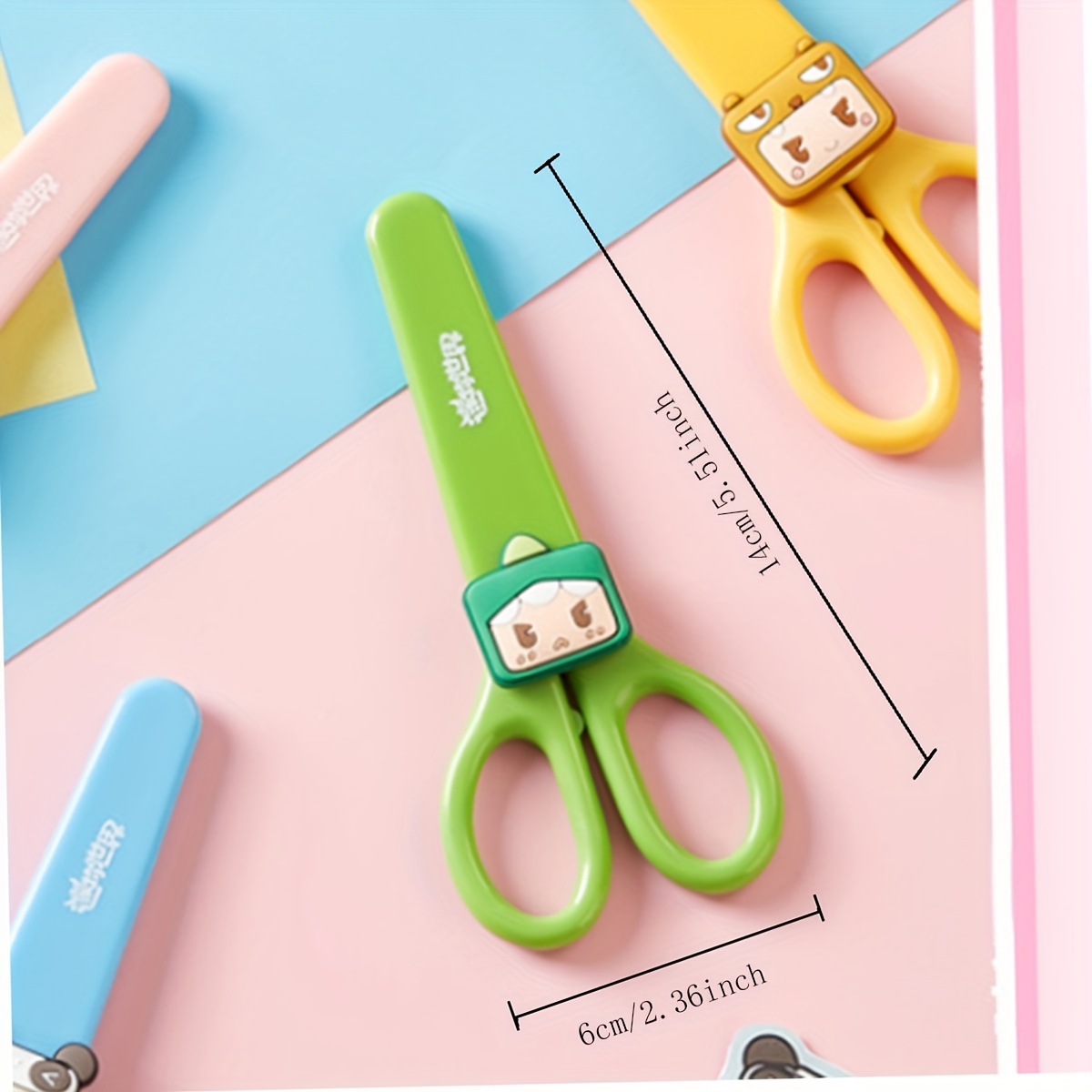 Deli Cute Kawaii Scissor Desk Stand Design Scissor For - Temu