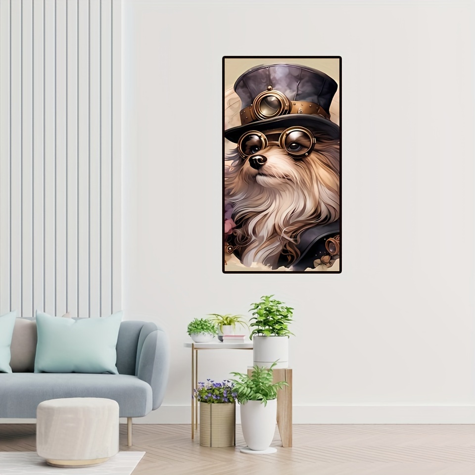 Steampunk Dog Diamond Painting 