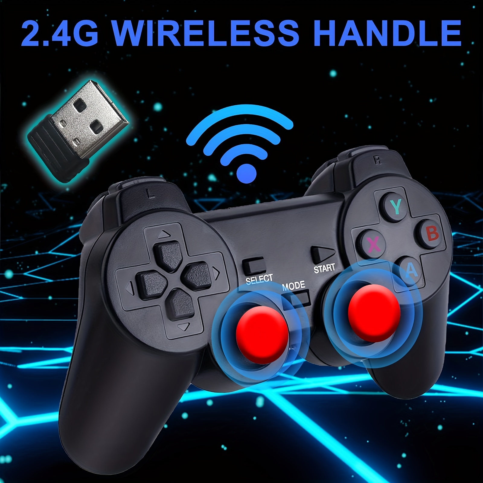 Wireless Retro Game Console With Much Fun Classic Games, Plug And Play  Video Game Stick With Old Arcade Games, 4k Hd Plug & Play Video Game For Tv,christmas,  Halloween, Thanksgiving Gift 