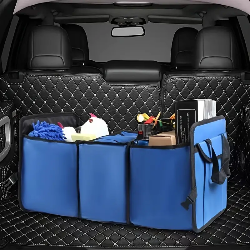 Car Trunk Organizer Storage Box Collapsible Non slip Auto - Temu