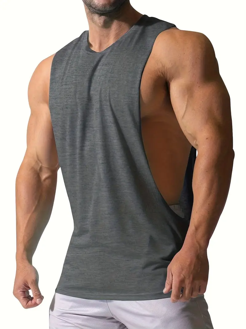 Men's Regular Basic Loose Tank Top Casual Comfy Vest Summer - Temu