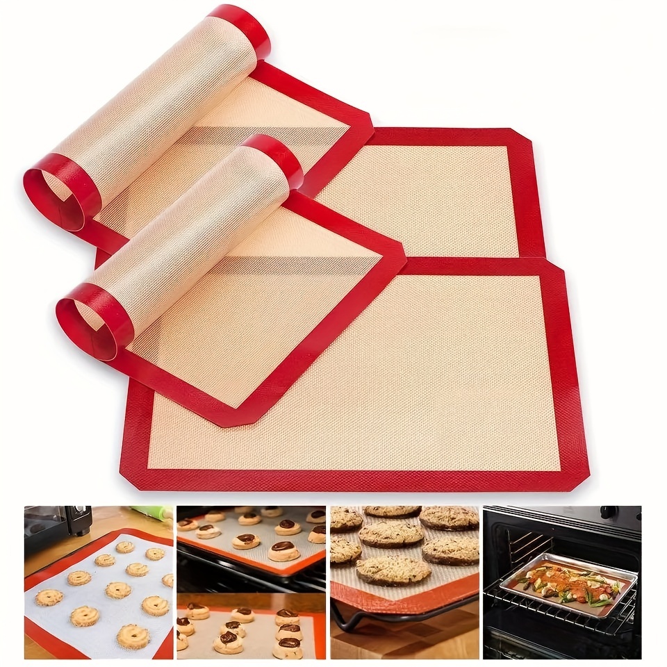 1pc Silicone Baking Mat Food Grade Silicone Baking Mat Non Stick Silicone  Baking Mat Reusable Cookie