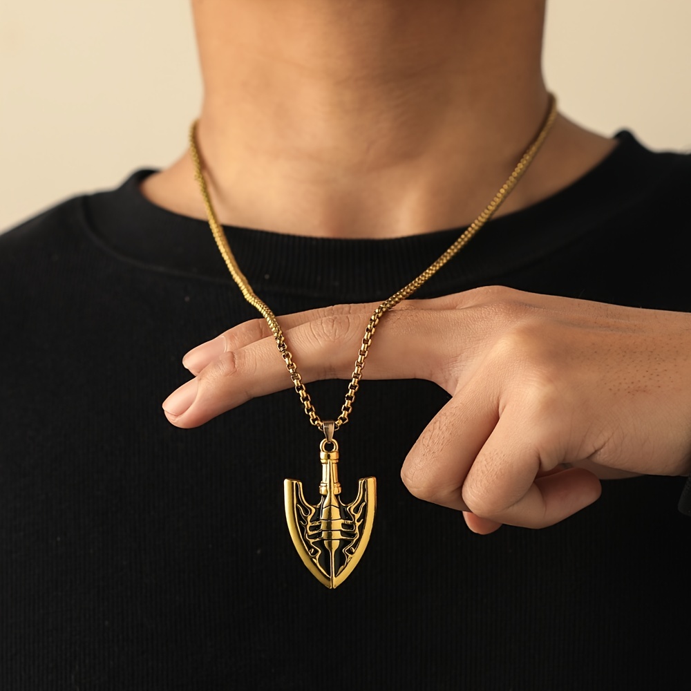 JoJo's Bizarre Adventure Golden Arrow Alloy Keychain Pendant Necklace  Earrings | eBay