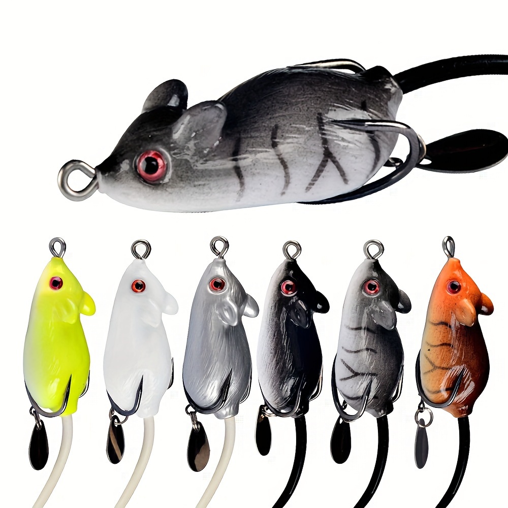 Assorted Color Soft Silicone Fishing Lure ±0.5 Realistic - Temu