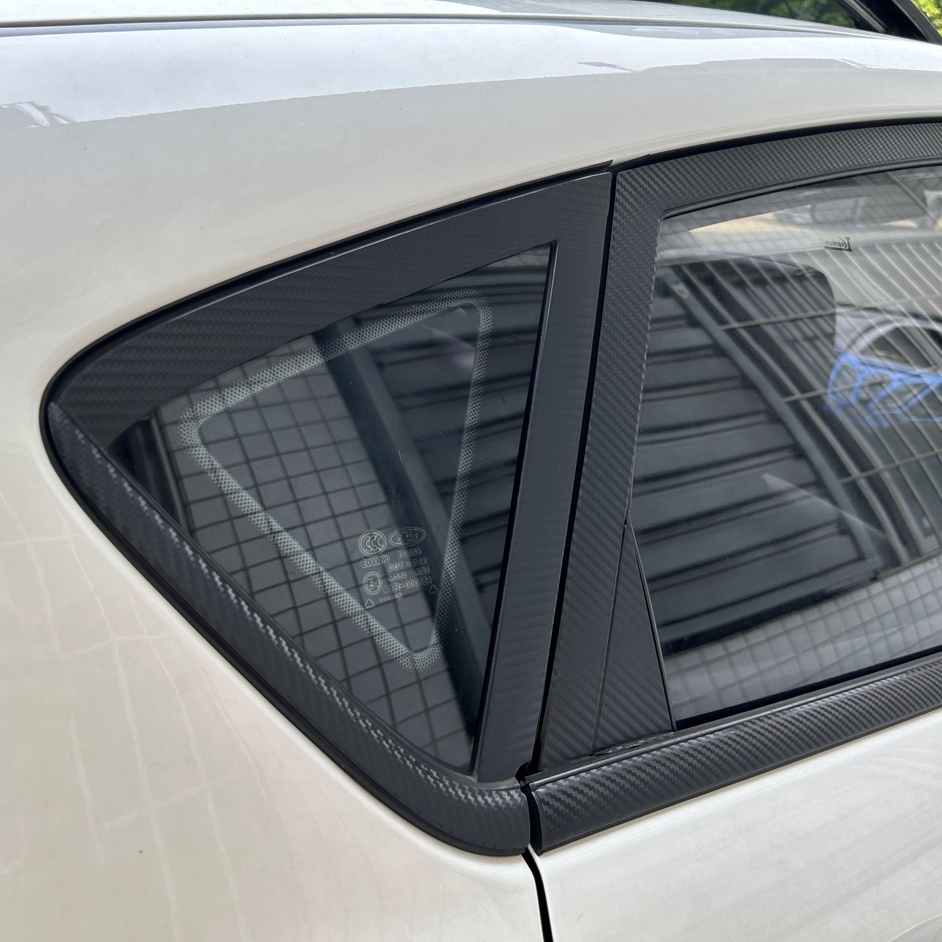 Ford Fiesta 2009 2014 Sedan Window Chrome Delete Blackout - Temu