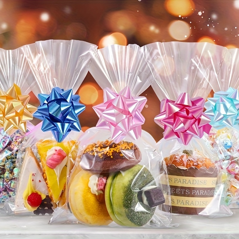 Gift Wrap Bows Christmas Metallic Bows Self Adhesive Gift - Temu