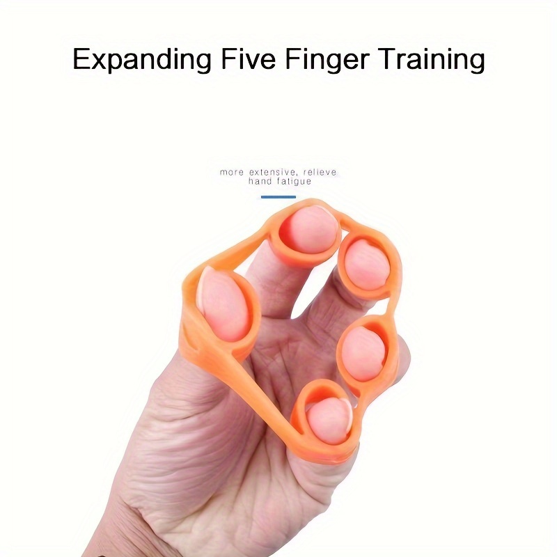 Finger Trainer Silicone Grip Strength Training Equipment