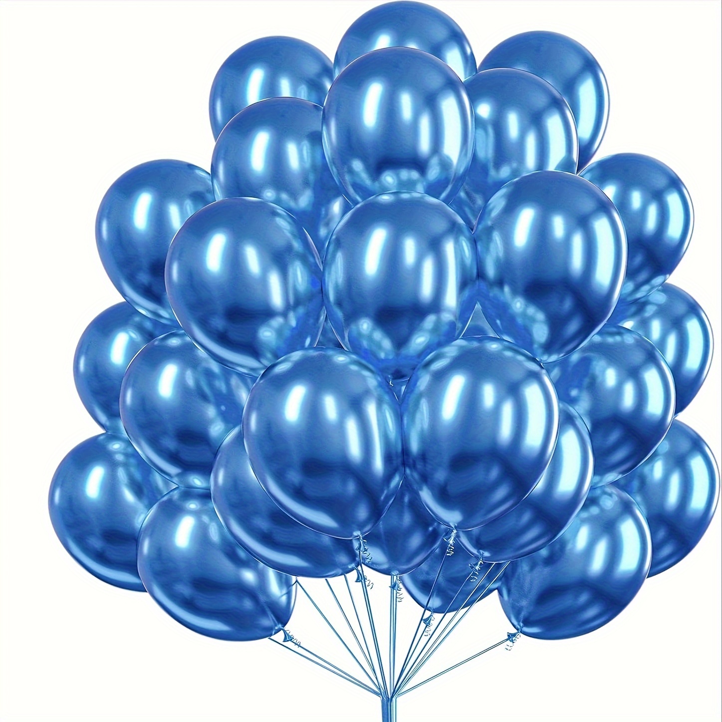 Compleanno 50 anni in blu  Palloncini, Palloncini ad elio, Compleanno