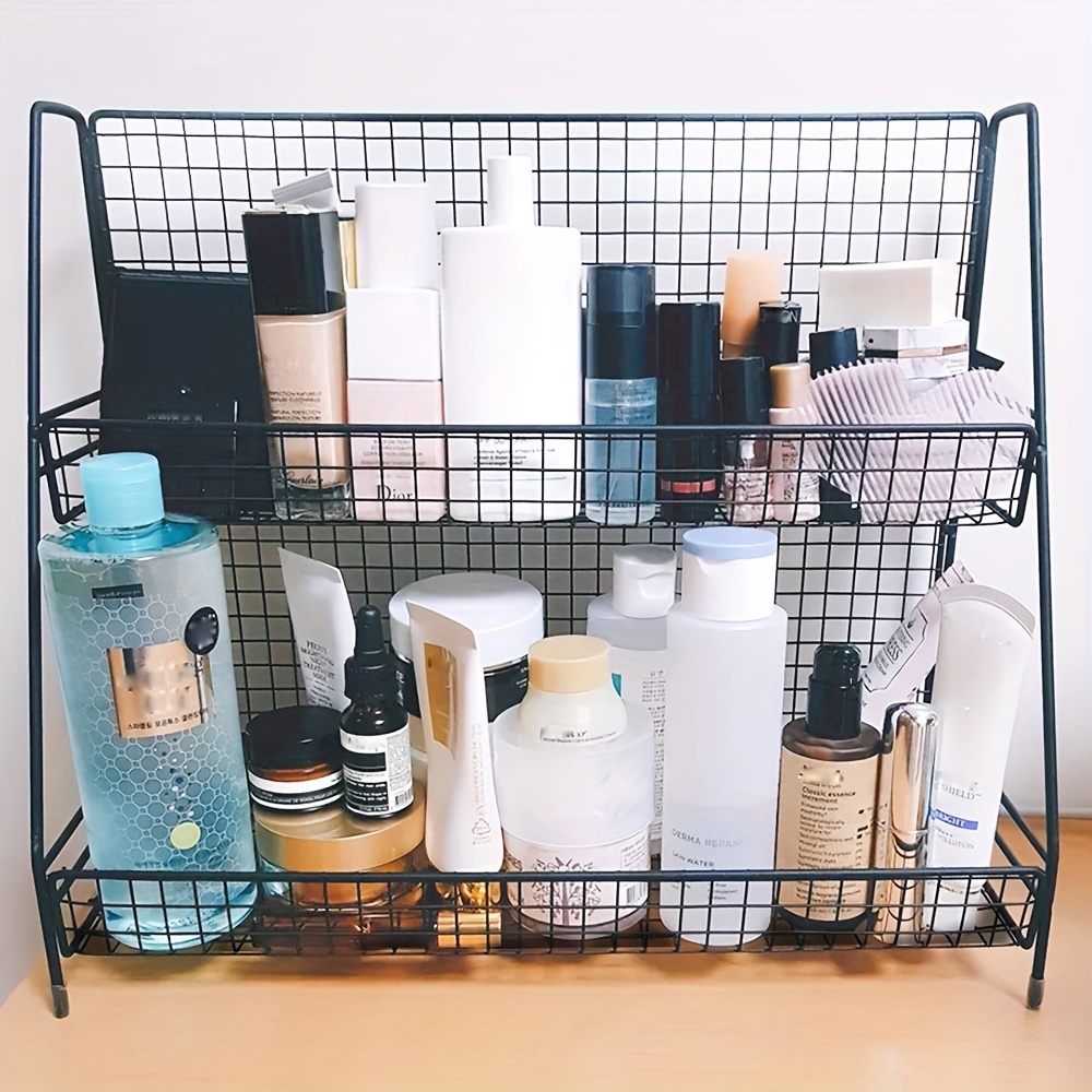 Wire Storage Baskets For Organizing For Bathroom Countertop - Temu