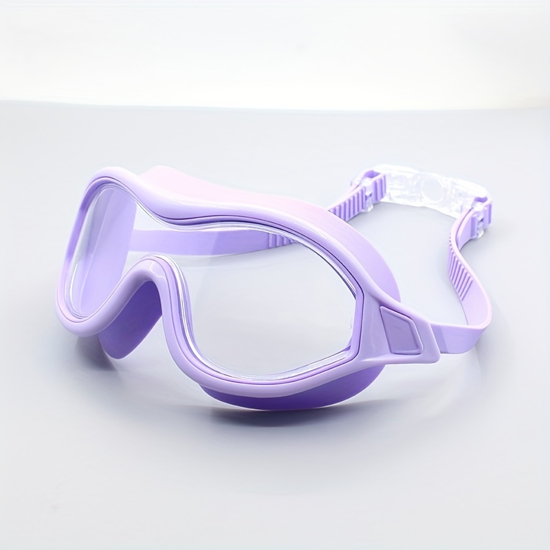 Adjustable Transparent Silicone Swimming Goggles for Men & Women