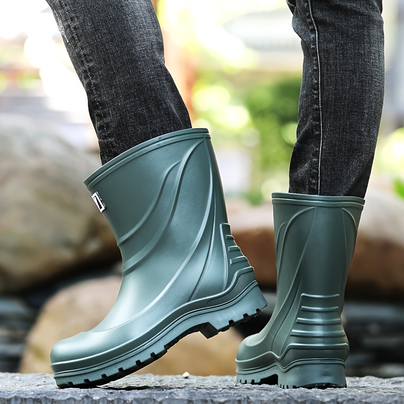 Rain Boots Fishing Shoes Men Outdoor Non Slip Light Hiking Shoes