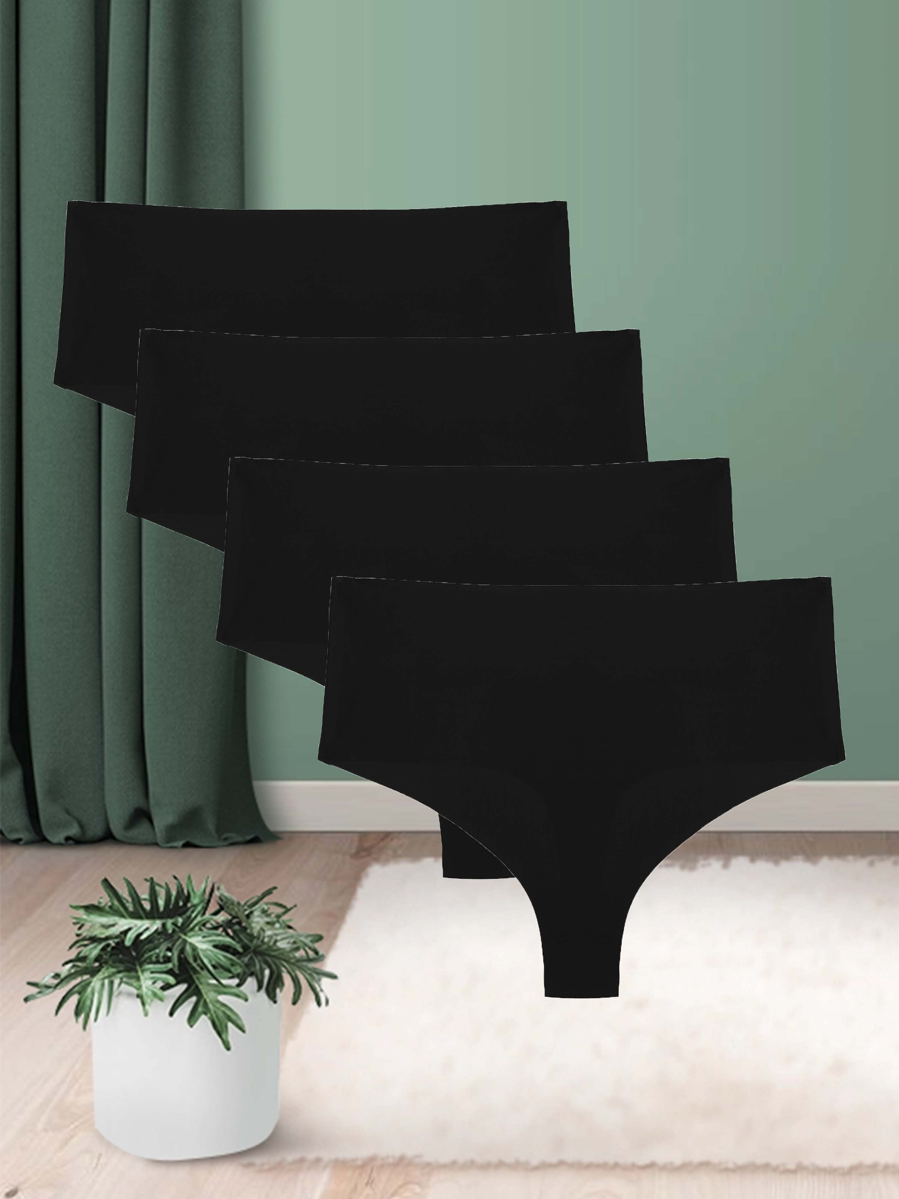 Mrat Seamless Panties Solid Color Briefs Panty Women's Stretch Sports Bra  Underwear Yoga Hollow Out Bra+Briefs Women's Comfort Fit Panties 