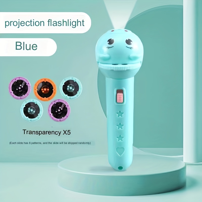 Children's Flashlight Projector with 40 Patterns, Educational Toy