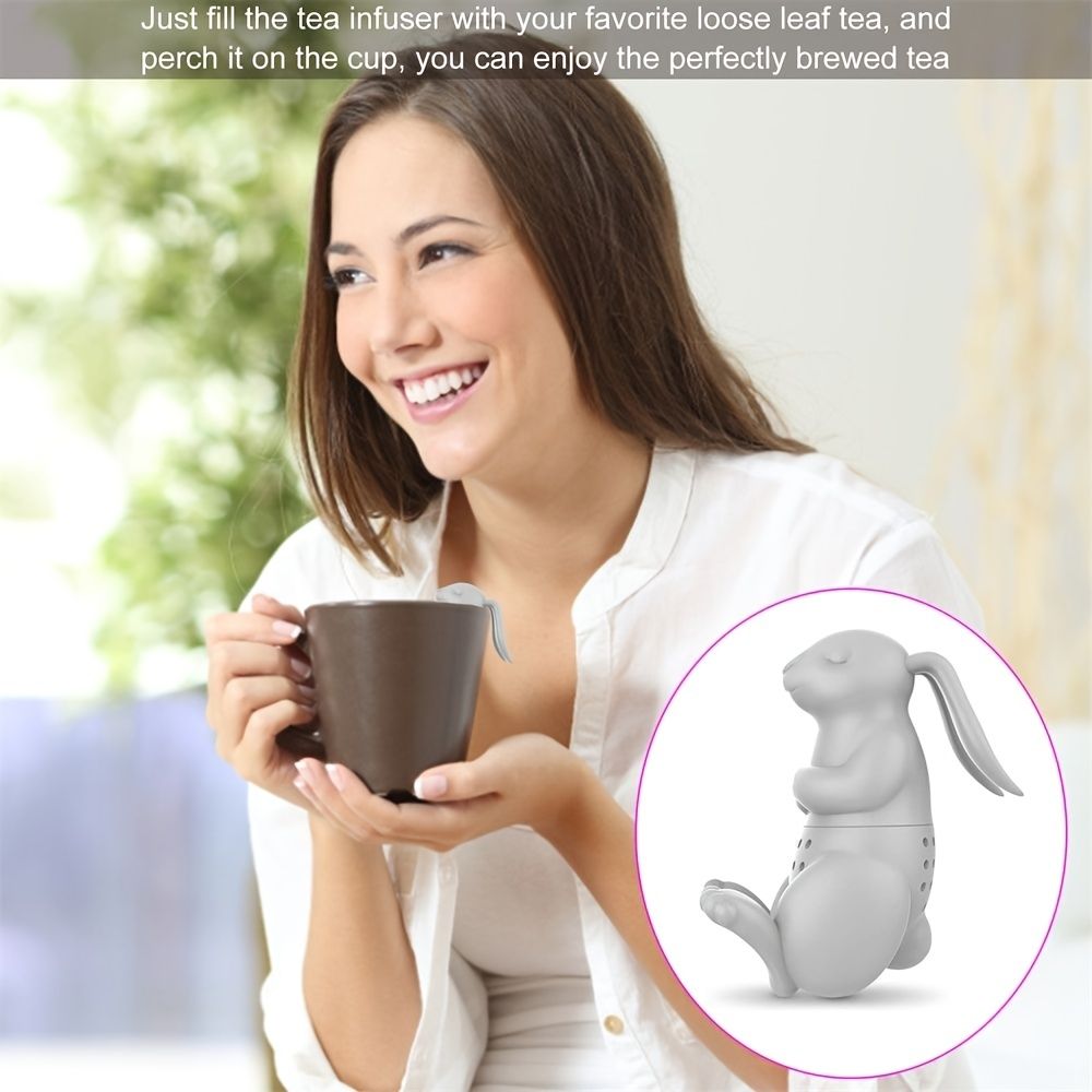 1pc Funny Rabbit Silicone Tea Brewer Mini Animal Tea Strainer Creative Cute  Tea Infuser Household Afternoon Tea | Shop Now For Limited-time Deals |  Temu Canada