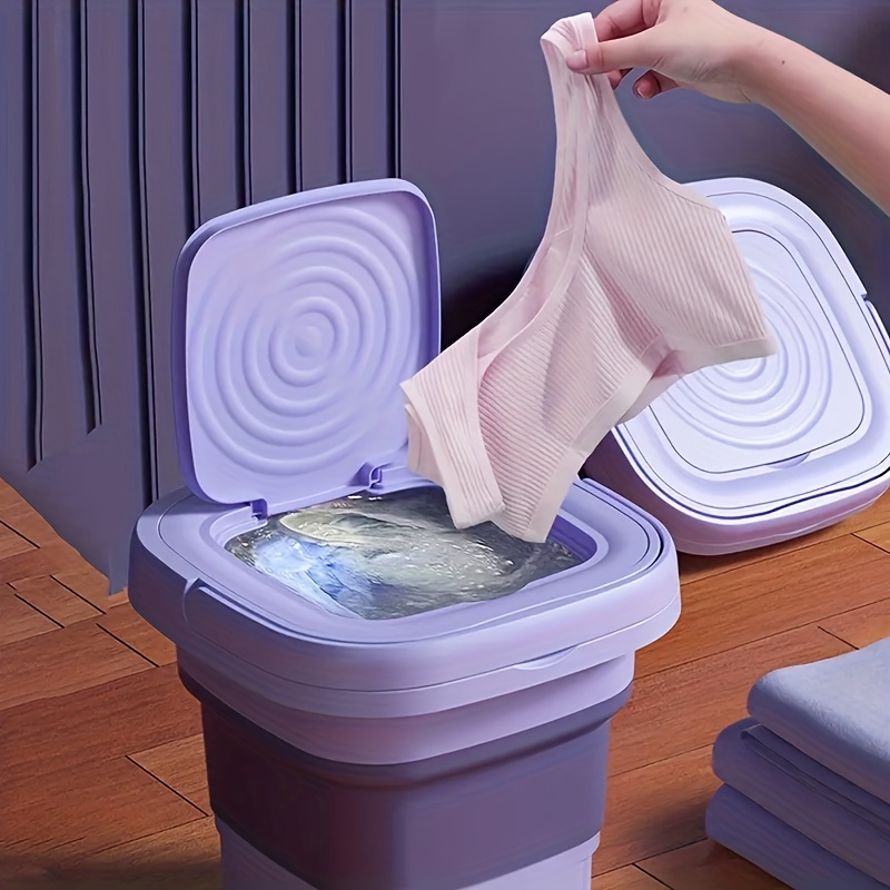 Acheter Mini laveuse Portable pliable pour sous-vêtements, 6l, petite  laveuse pour sous-vêtements de bébé, voyage en famille, Camping