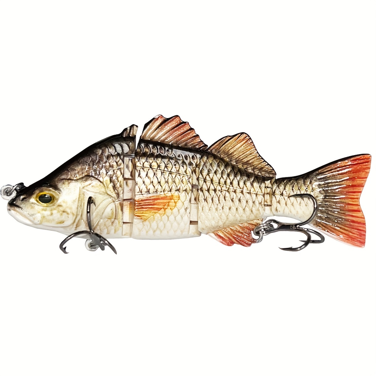 Jointed Swimbait Hard Bait Fishing Lures Bass Trout Perch - Temu