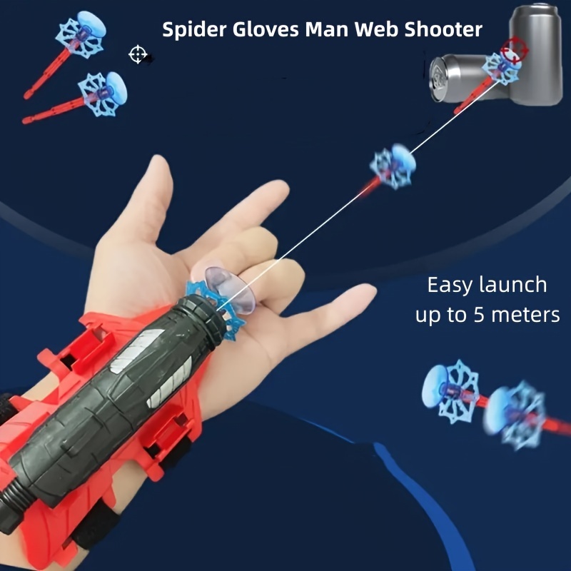 Gant de Lanceur Spiderman - Gant de cosplay en plastique pour